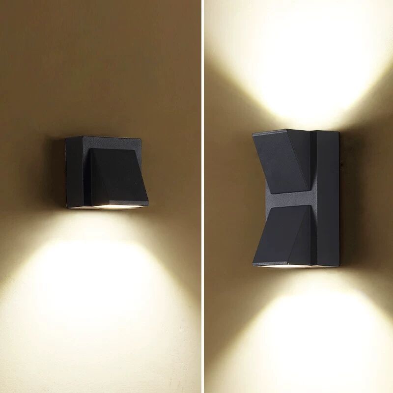 Outdoor Building Led Warm White Wall Lights Modern Nordic Wall Pack Light for Home Backyard