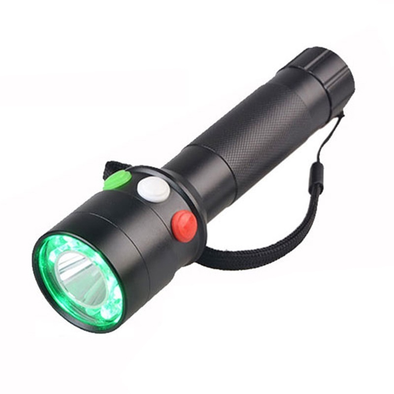 meters usb rechargeable white laser flashlight torch red hand flash light for searching