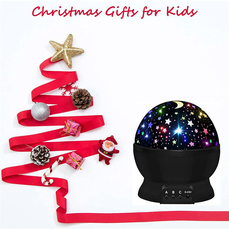 3D Popular Kid Room Decor RGB Ocean Night Dream Moon Star Lamp Master Starry Sky Projector Led Lamparas Light