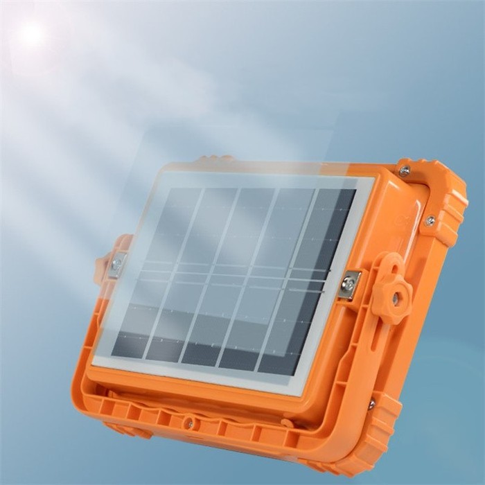 New Portable Solar LED Flood Light Rechargeable Lantern Emergency Night Light Outdoor Camping Lights