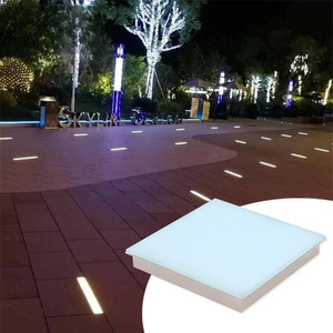 Customized Outdoor Floor Road Square Color Changing Dance Floor Tiles Light Garden Brick Lights With Warranty