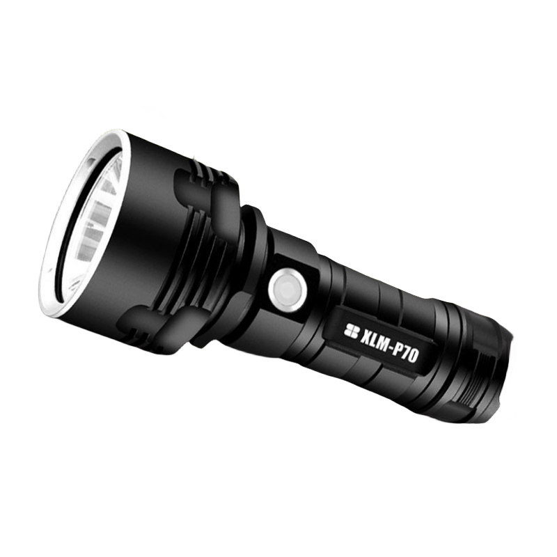 3 Modes High Brightness Led XHP70 Flashlight Bright Waterproof Tactical Flashlight USB Charging for Hiking Camping Emergencies