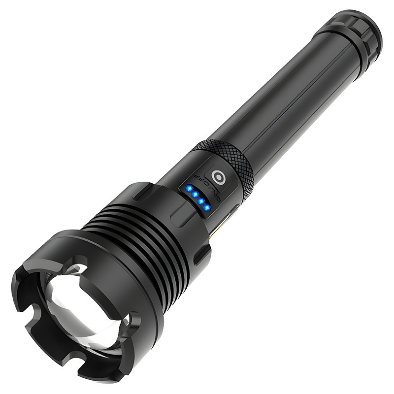 Good Quality Handheld Flashlight LED Water Resistant Camping Torch Adjustable Focus Zoom Tactical Lights