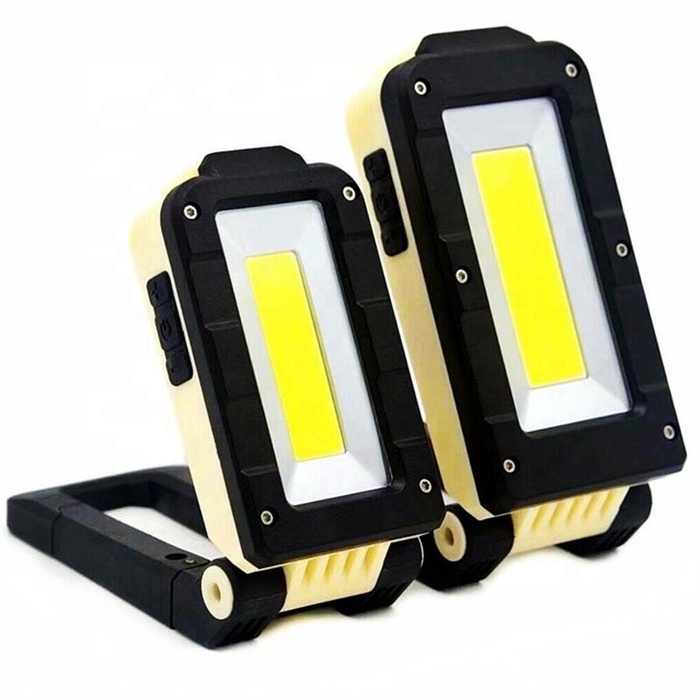 Built-in Battery USB Rechargeable T6+COB LED Torch Flashlight Energy Saving Outdoor Camping Folding Design Night Lamp