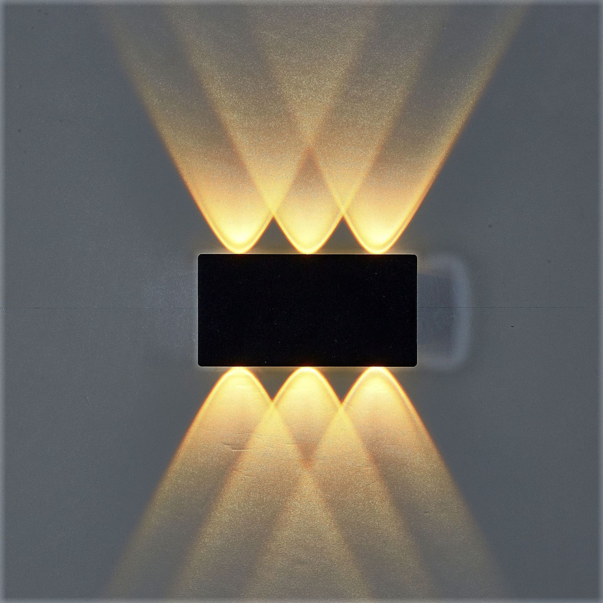 LED Wall Lamp Outdoor Waterproof Luminous Lighting Garden Decoration AC85-265V Wall Lights