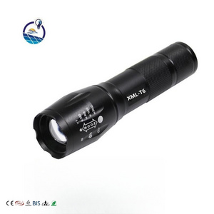 Multipurpose T6 Brightest Portable 1000Lm 18650 USB Rechargeable Metal Power Tactical LED Mini Torch Flashlight