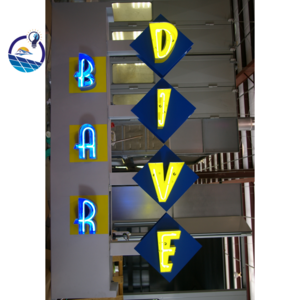 Manufacturer Custom Waterproof Led Illuminated Outdoor Light 3D Channel Letters Sings Store Front Led Signs