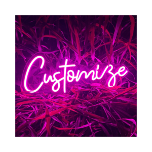 Custom Neon Light Sign for Wedding Party Store Bedroom Wall Decoration Name Design Personalized Neon Sign LED Lights Room Decor