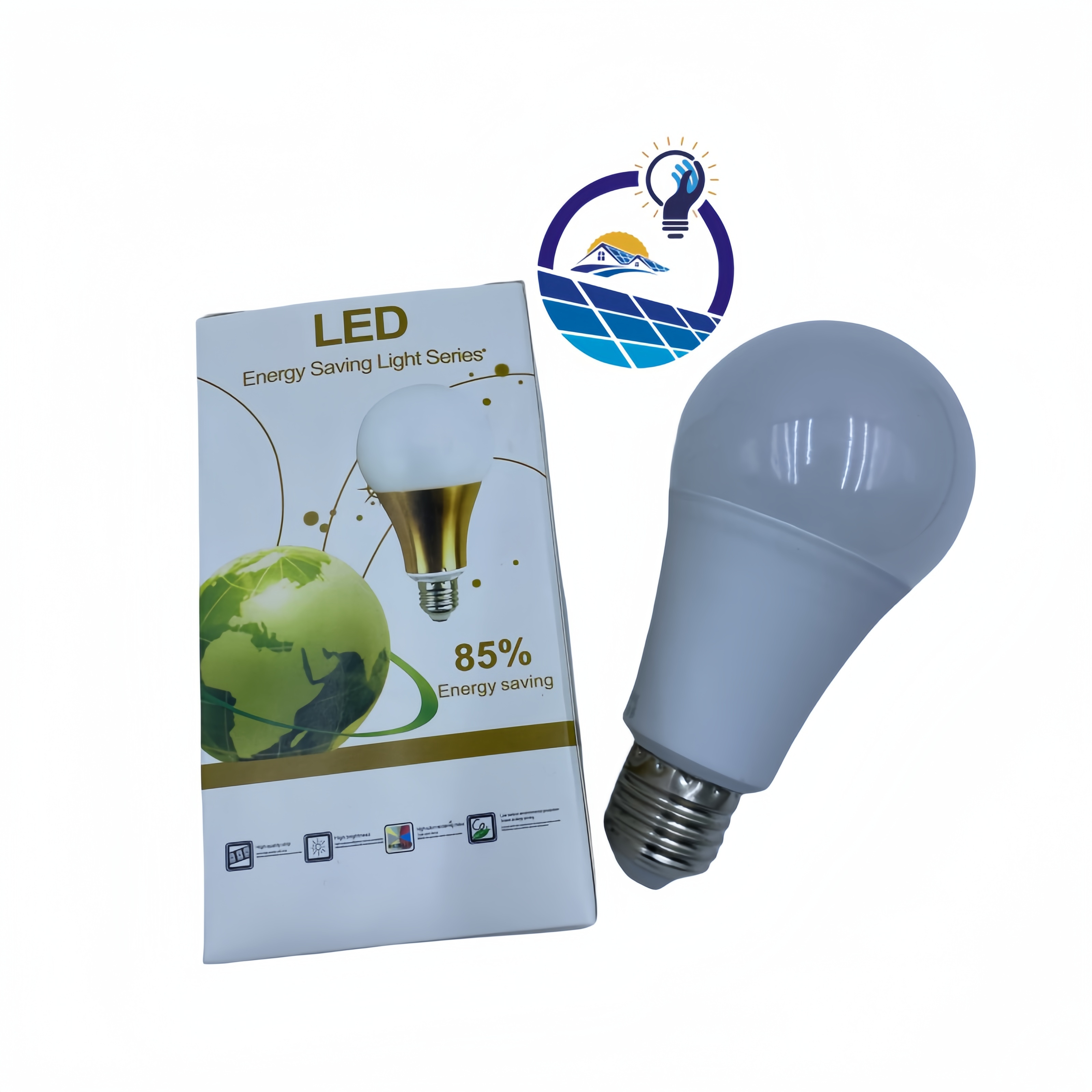 LED A bulb 5W 200-240V 6000K 5000Lumens lamp