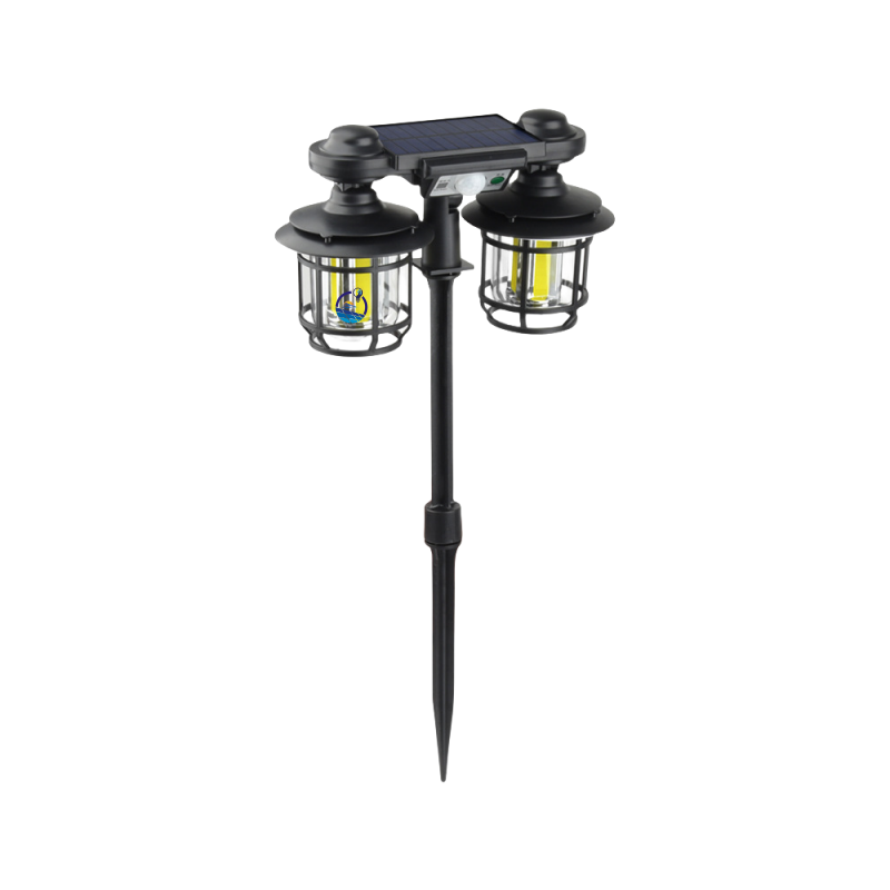 New Solar Courtyard Wall Lamp Lighting Outdoor Lights Dual Use Pluggable Ground Can Be Separated Solar Lamp