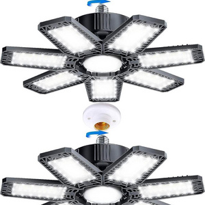 5 Panel Garage Light 1200LM Ceiling Light For Garage/Attic/ Basement/Home LED Mining Lamp