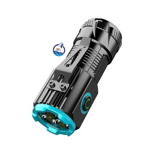 New High Quality 3 Led Mini 18350 Battery Rechargeable Waterproof With Magnet Hiking Camping Flashlight