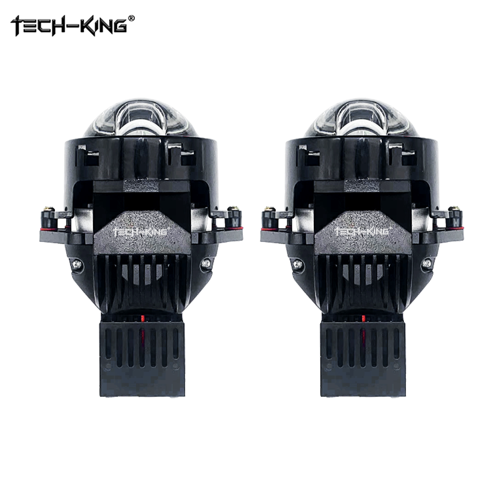 TECH-KING led laser projector lens Laser 3inch LED Headlight 100W low beam 150W hight beam High Power light output 6000K White