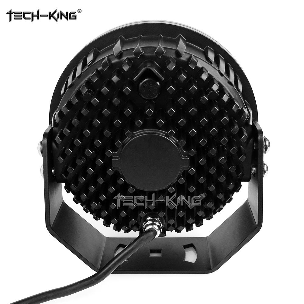 TECH-KING 7 inch led headlight 12V24V Super bright white car SUV ATV truck boats wrangler LED laser lens work light spot lights