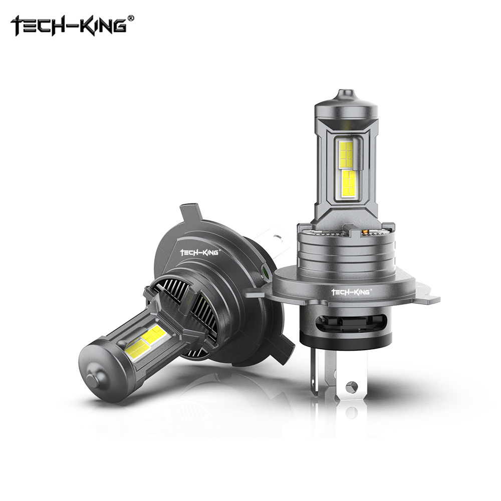 TECH-KING Auto lighting system R30 80W 6000K H1 H3 H4 H7 H11 9004 9007 9005 9006 car Straight insert type led headlight bulb