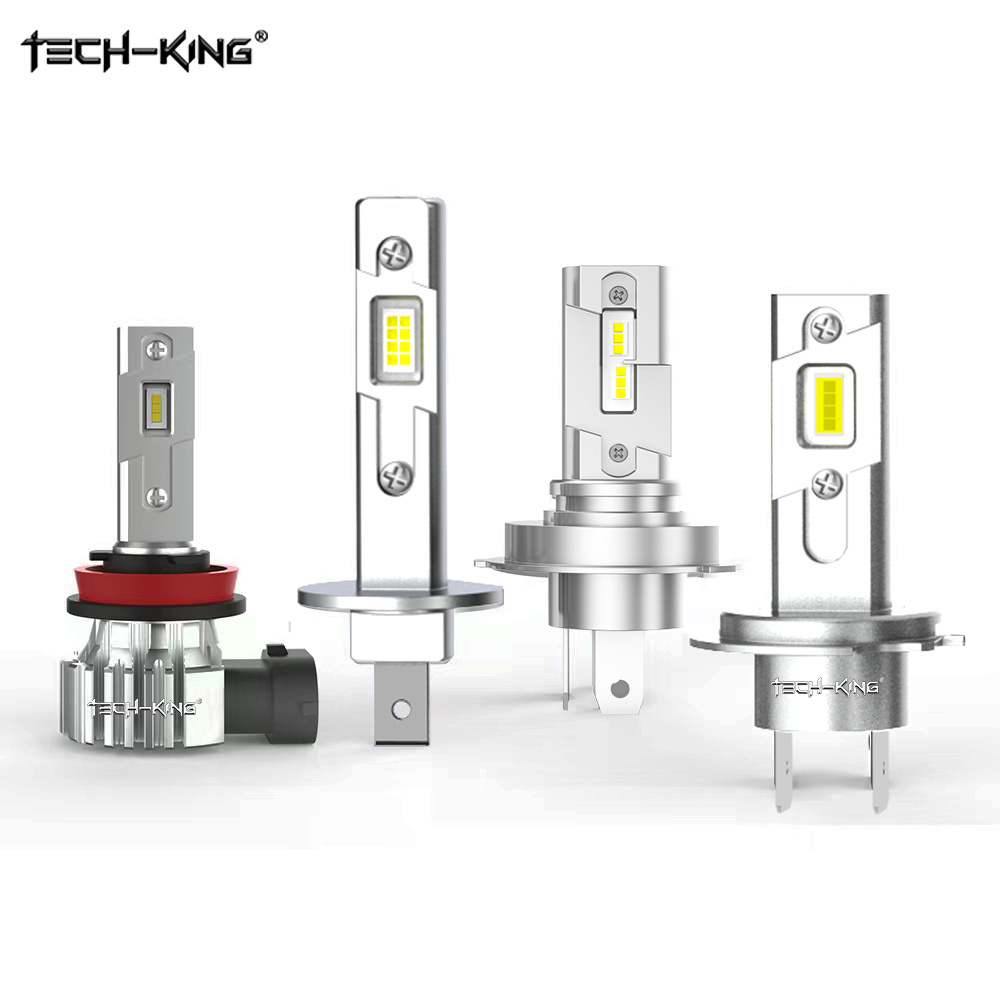 TECH-KING Car Accessories R20 9005 9006 Fanless LED Headlight Bulb Powerful CSP 3570 Auto Led Light Auto Fog Light Lamp