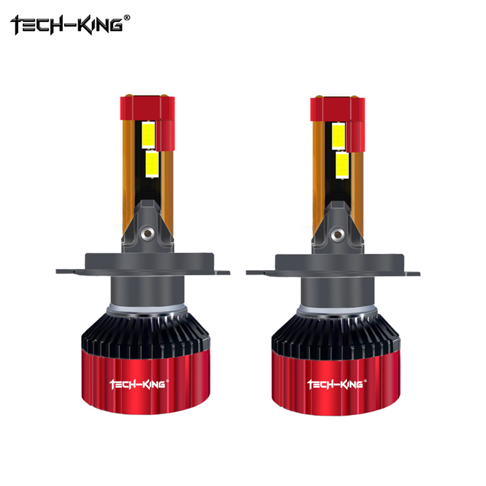 TECH-KING F60 Bright Led car head light Bulb H1 H4 H7 9005 9006 9012 Auto Lighting Systems 90W 12000LM CANBUS EMC headlamp bulb