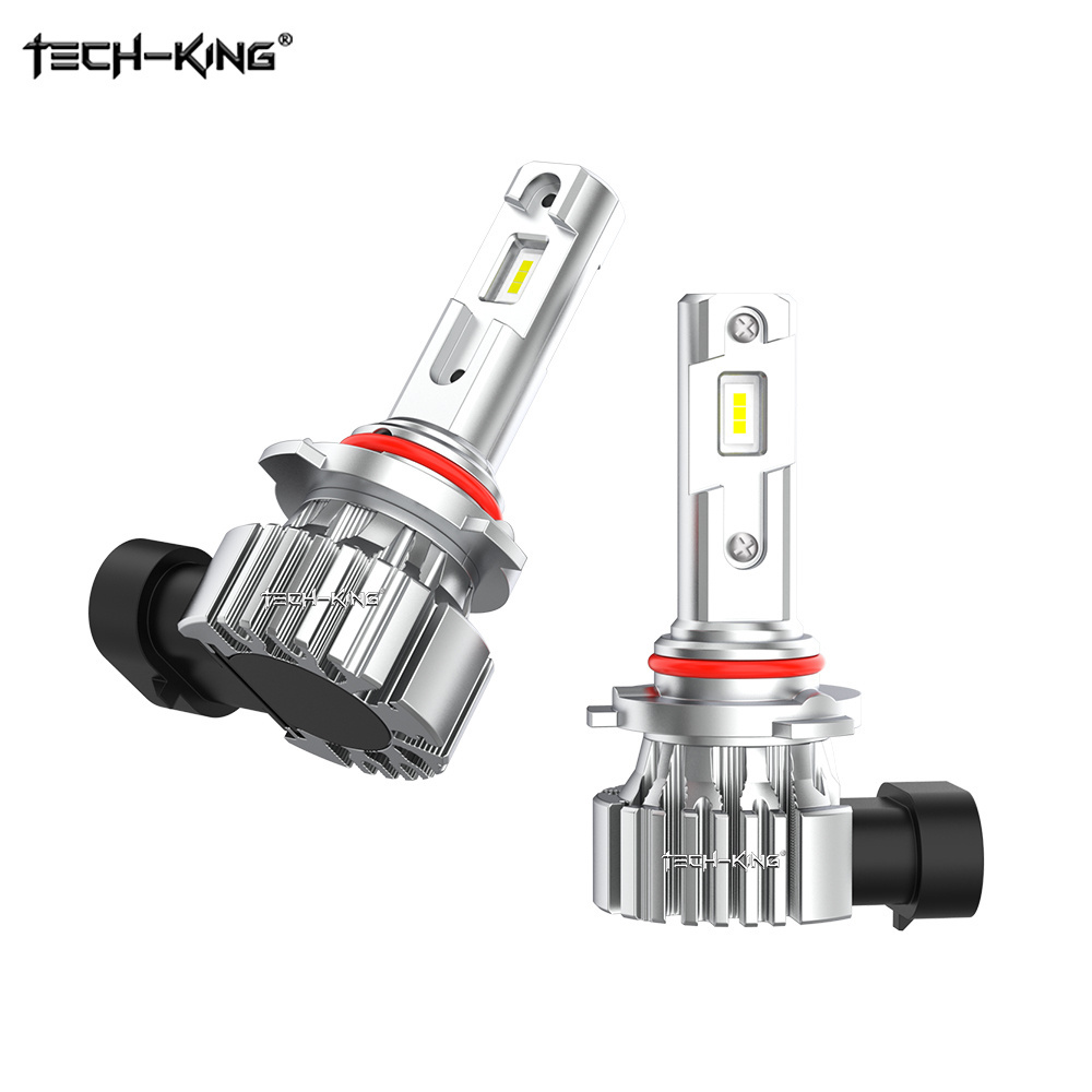 TECH-KING Car Accessories R20 9005 9006 Fanless LED Headlight Bulb Powerful CSP 3570 Auto Led Light Auto Fog Light Lamp