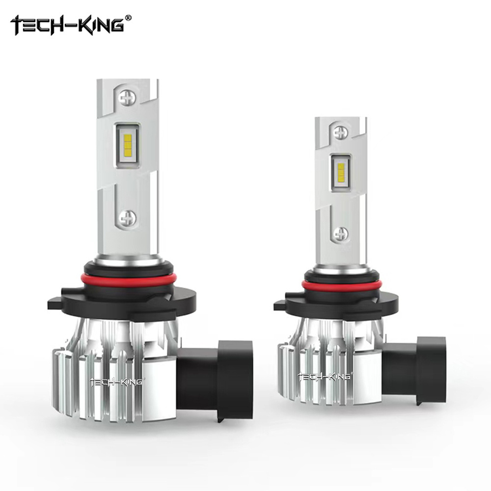 TECH-KING Car Accessories R20 9005 9006 Fanless LED Headlight Bulb Powerful CSP 3570 Auto Led Light Auto Fog Light Lamp