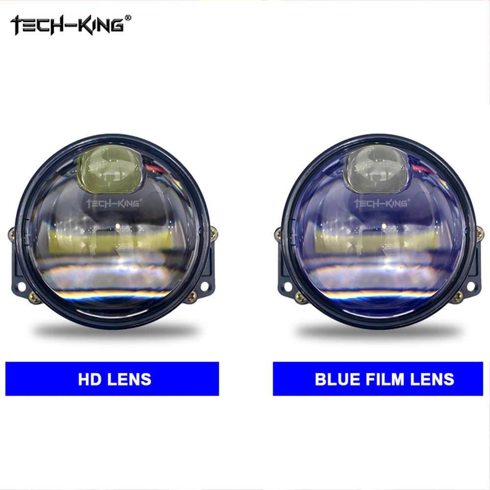 TECH-KING led laser projector lens Laser 3inch LED Headlight 100W low beam 150W hight beam High Power light output 6000K White