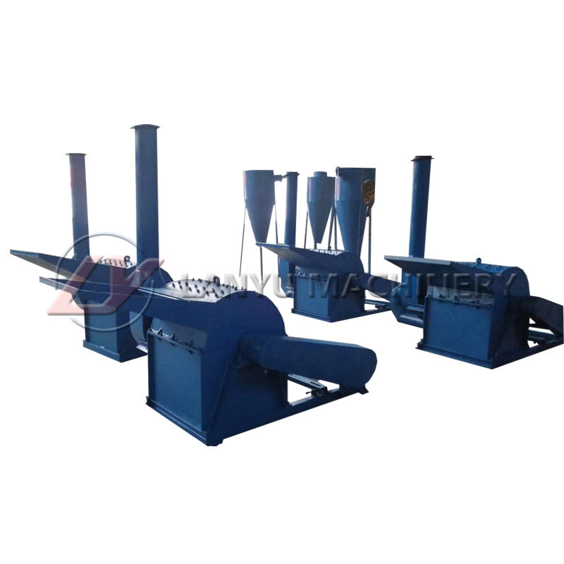 log crusher/wood waste crusher machine/lumber grinder