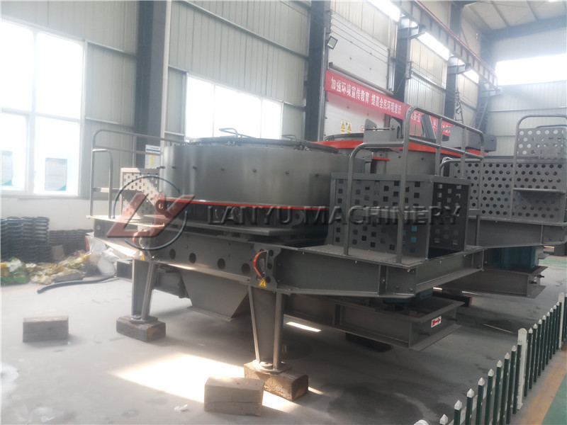 lanyu sand making machinery/sand making plant/small gravel crusher