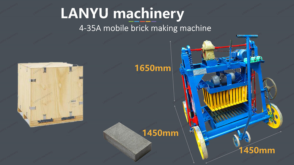 lanyu hollow brick making machine/cement interlock brick making machine/block machine made in china