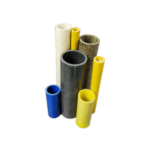 High strength fiberglass Frp pipe Pultruded Fiberglass Pole Glass Fiber Hollow Rod Frp round Tube