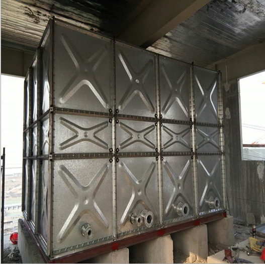 2000 50000 Liter Gallon Pressed Sectional Panel Steel Water Tank Hot-dipped Galvanized Water Tank