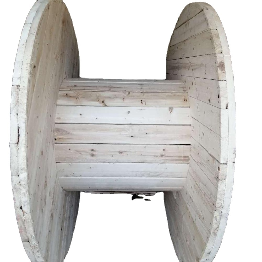 Dried Wooden Drum Wooden Cable Spools extension cord reel cable reels drum