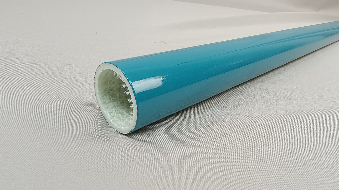 High Strength 50mm Diameter FRP GRP Hollow Pipe Profile Fiberglass Reinforced Plastic Pultruded Round Tube