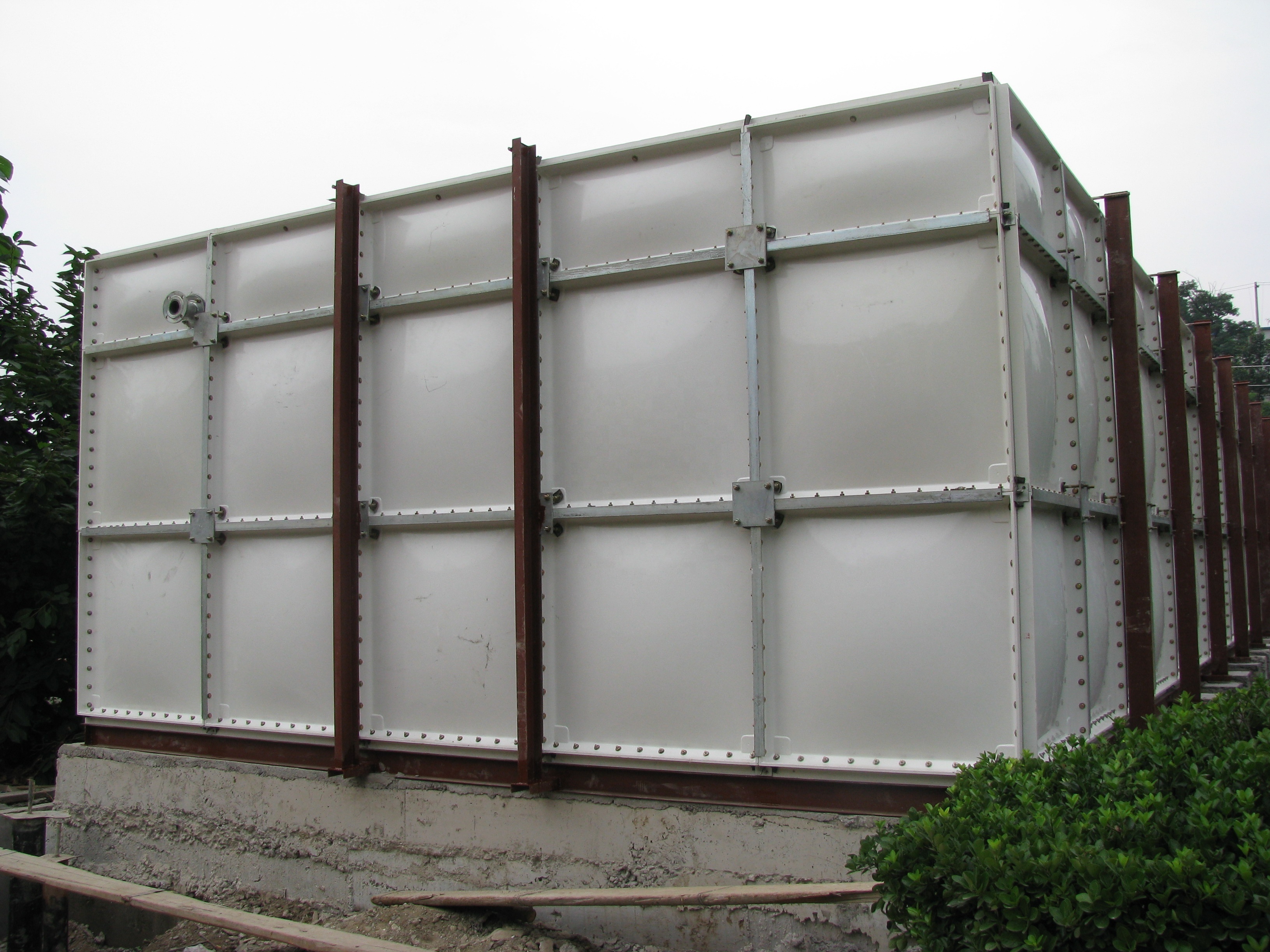 100000 Liter Fiberglass Panel Tank Sectional GRP/FRP/SMC Water Storage Tank