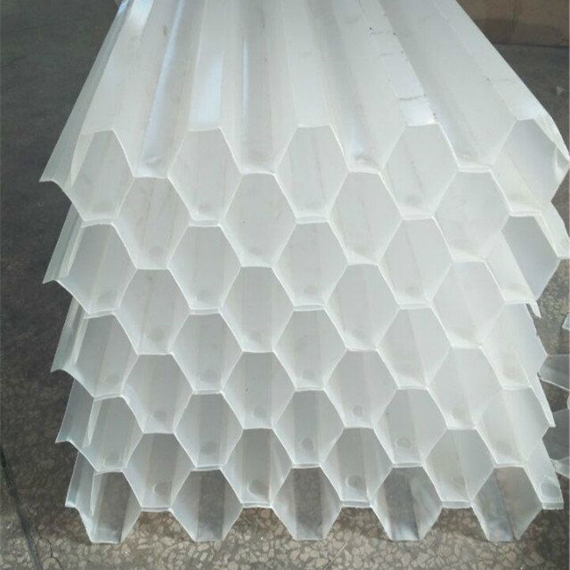 Lamella tube settler PP White 50mm Diameter Tube Settler Used In Sedimentation Tanks