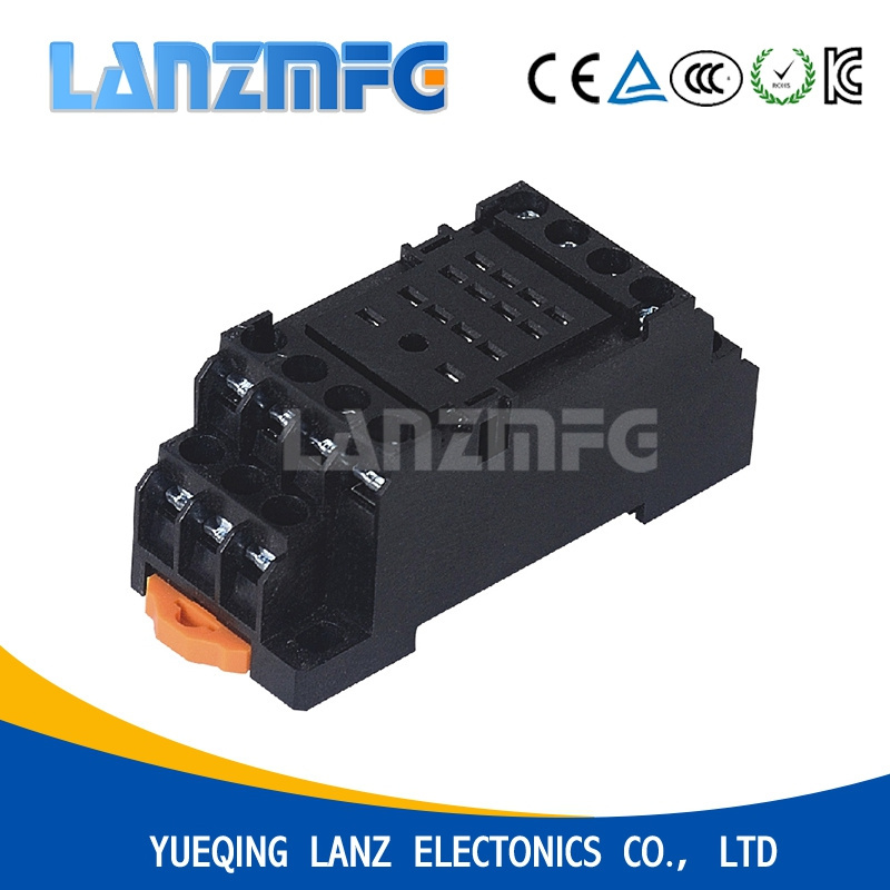 18F - 4Z - C2  14 Pin Mini Size Relay Socket,Electrical Switch Socket