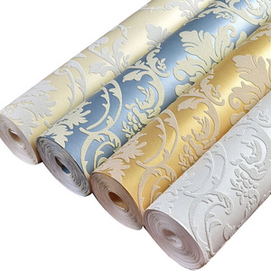 White Yellow 3d Embossed Flower Mural Wallpaper Peel and Stick Floral Living Room Self Adhesive Wallpapers for Bedroom Walls