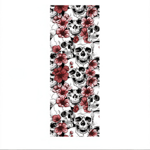 Waterproof 3D Skull Wallpaper Self Adhesive Halloween Wall Decoration Bedroom Living Room Furniture Renovation Contact Paper