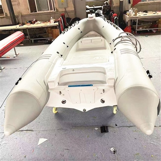 Luxury 16ft Rib Boat, Deep V Orca Steering Console, Hypalon Rigid Inflatable Fiberglass Hull