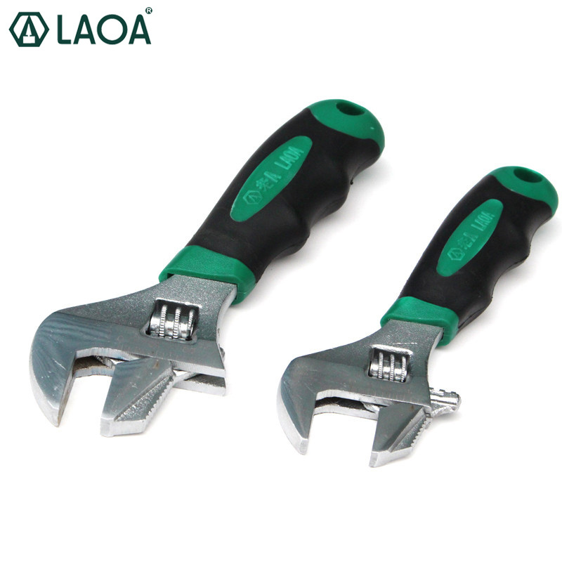 LAOA 6inch lightweight adjustable spanner Mini adjustable torque impact wrench