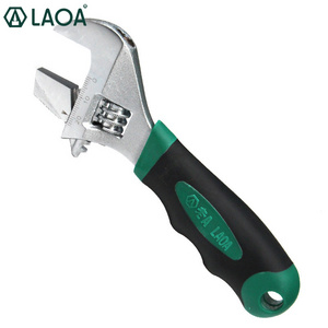 LAOA 6inch lightweight adjustable spanner Mini adjustable torque impact wrench