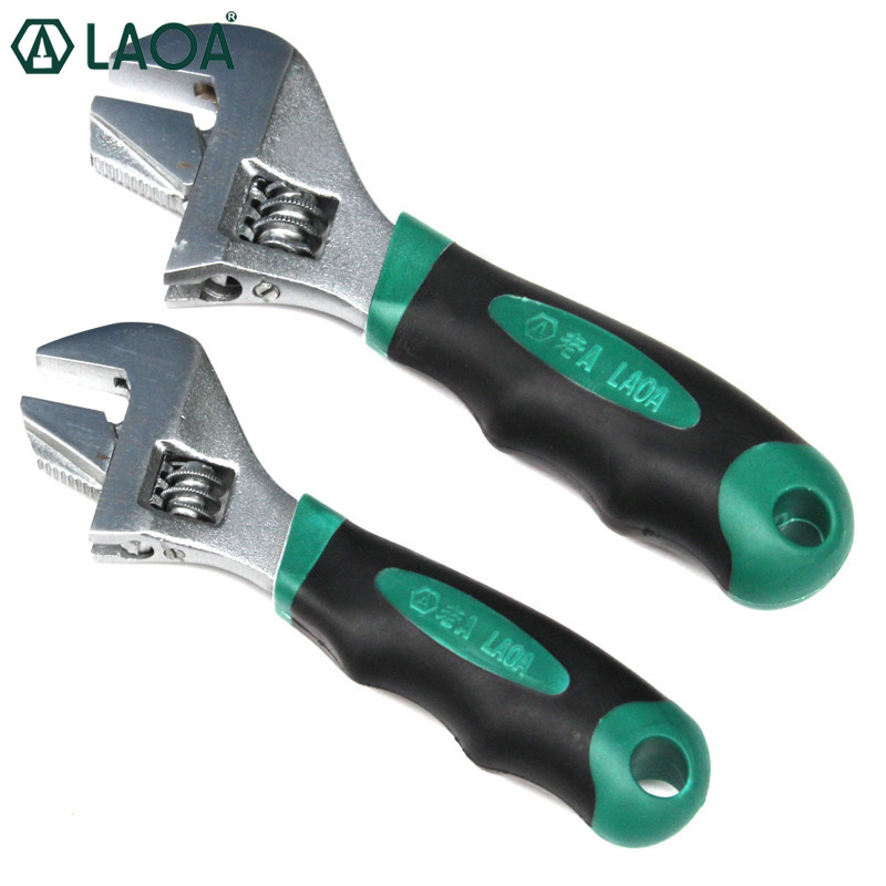 LAOA 6inch lightweight adjustable spanner Mini adjustable torque impact wrench