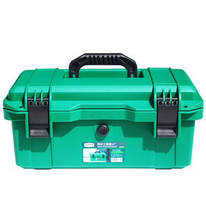 LAOA Waterproof 15"/17"/19" Two Layers Seal box Shockproof Case Plastic Toolbox Portable Suitcase for Tools