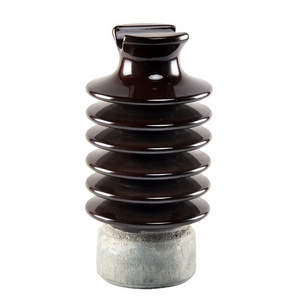 High Voltage Porcelain Line Post Insulator ANSI 57-1 Compliant Insulation Materials & Elements