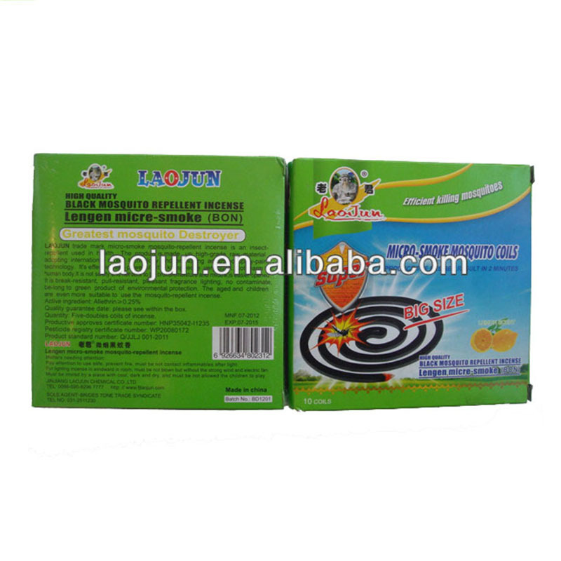 LAOJUN China Mosquito Coil Use Flexible Long lasting Mosquito Killing Mosquito Repellent Incense Sticks