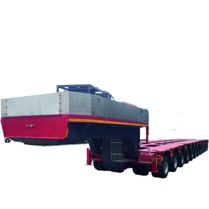 12 axles heavy load self-propelled modular transporter hydraulic drop deck semi trailer modular trailers manufacturer