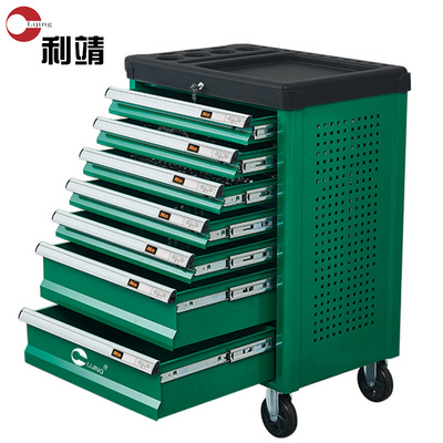 7 Drawer 420 pcs Tool Sets Metal Box Tool Trolley Rolling Storage Tool Cabinet