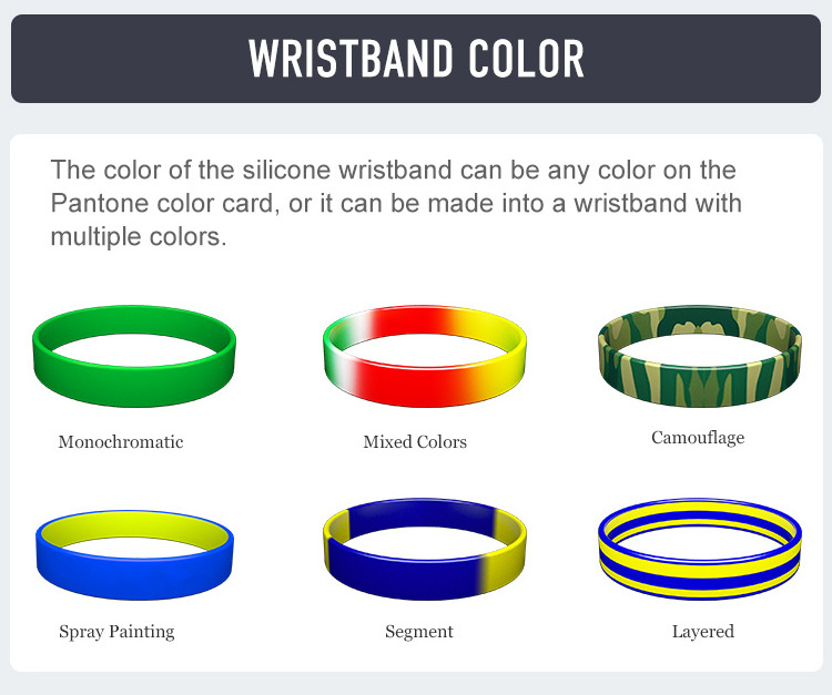 Personalisable Cheap Custom Logo Soft Rubber Silicone wristband and Bracelet