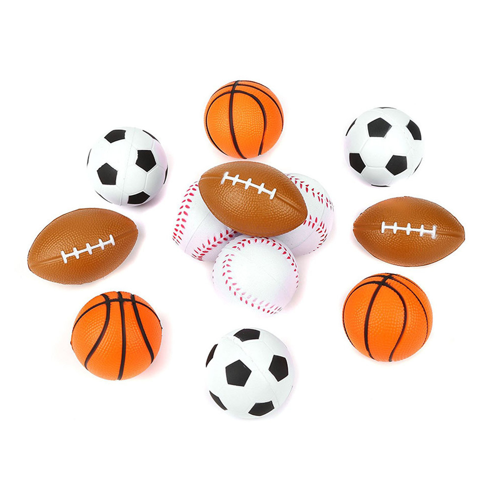 Customized funny hand toy anti pu foam stress relief ball custom squeeze toy logo foam ball high quality round anti stress ball