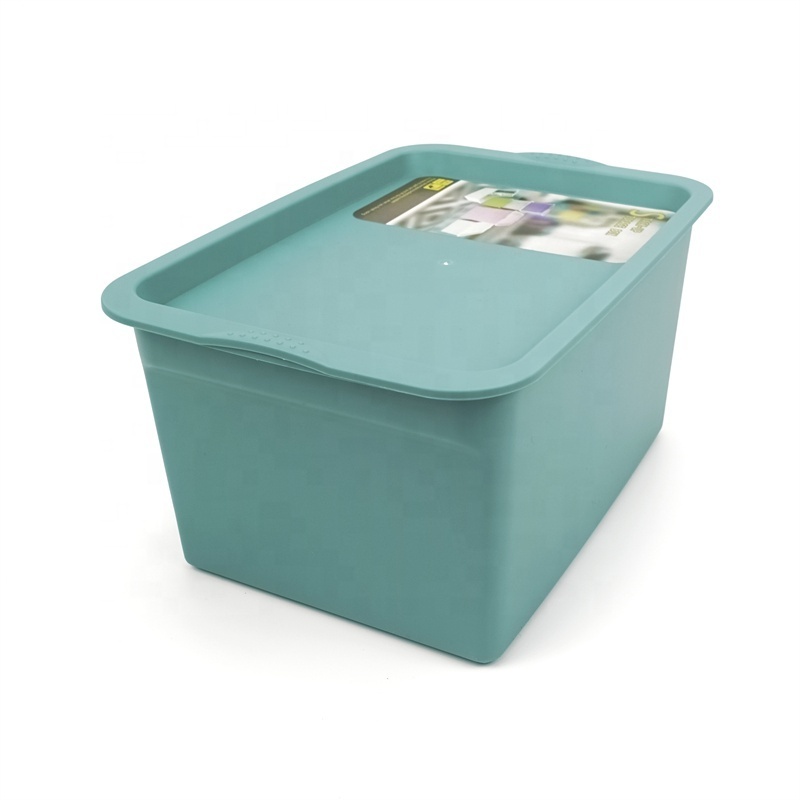 Plastic Outdoor Storage Box Food Kids Toy Storage Makeup Bra Underwear Storage Clothes With Lid Desktop Organizer For Kitchen