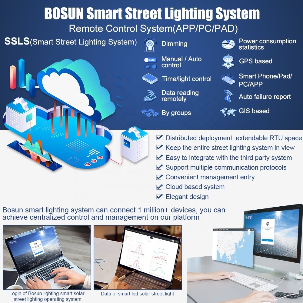 LAP 30W 50W 60W 80W 100W Split Type Solar Street Lights