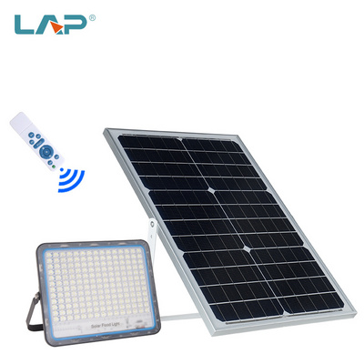 LAP Small Portable Solar Led Flood Light With Warning Flashing Camping Floodlight Rechargeable Led Floodlight